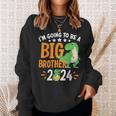I'm Going To Be A Big Brother 2024 Pregnancy Announcement Sweatshirt Gifts for Her
