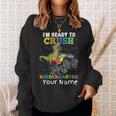 Im Ready To Crush Kindergarten Monster Truck Dinosaur Sweatshirt Gifts for Her