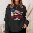 Independence Day 4Th July Flag Patriotic Eagle Sweatshirt Gifts for Her