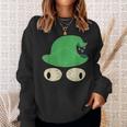 Inscryption Lonely Wizard Face Psychological Card Game Scary Scary Sweatshirt Gifts for Her