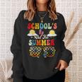 Is It Summer Break Yet Lunch Lady Last Day Of School Groovy Sweatshirt Gifts for Her