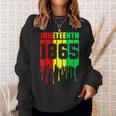 Junenth 1865 African Flag Color Celebrate Junenth Sweatshirt Gifts for Her