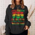 Junenth Breaking Every Chain 1865 Black American Freedom Sweatshirt Gifts for Her