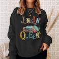 Junking Queen Thrift Queen Americana Truck Funky Junk Sweatshirt Gifts for Her