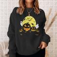 Kangaroo On Scary Pumpkin Halloween Full Moon Boo Ghost Sweatshirt Gifts for Her Kangaroo On Scary Pumpkin Halloween Full Moon Boo Ghost Sweatshirt Gifts for Her