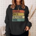 Legend Since October 1948 75 Years Old 75Th Birthday Sweatshirt Gifts for Her