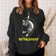 Leonardo Fibonacci Italian Mathematician Cat Spiral Sweatshirt Gifts for Her