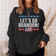 Lets Go Brandon Lets Go Brandon Funny Sweatshirt Gifts for Her