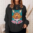 Let's Jam Corgi Dog Sweatshirt Gifts for Her