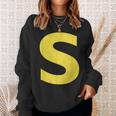 Letter S Chipmunk Group Matching Halloween Costume Sweatshirt Gifts for Her