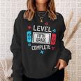 Level 5Th Grade Complete Video Game Happy Last Day Of School Sweatshirt Gifts for Her