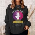 Leveled Up To Unclecorn Like Regular Uncle But More Awesome Funny Gifts For Uncle Sweatshirt Gifts for Her