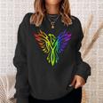 Lgbt Gay Lesbian Pride Phoenix Sweatshirt Gifts for Her