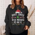 Most Likely To Be Mistaken As An Elf Family Christmas Sweatshirt Gifts for Her