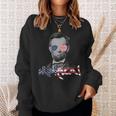 Lincoln Merica 4Th July Or Memorial Day Outift Sweatshirt Gifts for Her