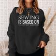 Lovable Talent Of Pleasant Sewing Quote Sweatshirt Gifts for Her