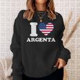 I Love Argenta I Heart Argenta Sweatshirt Gifts for Her