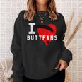 I Love Buttfans Paraglider Ultralight Ppg Ppc Pilot Sweatshirt Gifts for Her