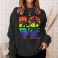 Love Is Love Gay Pride Lgbt Beach Sweatshirt Gifts for Her