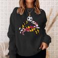 Maryland State Flag Blue Crab Pride With Soccer Ball Sweatshirt Gifts for Her
