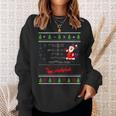 Math Lovers Equation Ugly Christmas Sweater Sweatshirt Gifts for Her