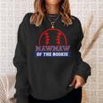 Mawmaw Of Rookie 1St Birthday Baseball Theme Matching Party Sweatshirt Gifts for Her