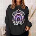 Memories Matter | Alzheimers Awareness | Alzheimers Sweatshirt Gifts for Her