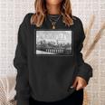 Memphis Tennessee Skyline Pride Vintage Black & White Sweatshirt Gifts for Her