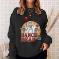 Men Dancing Skeleton Happy 4Th Of July American Flag Dancing Funny Gifts Sweatshirt Gifts for Her