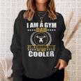 Mens Funny Gym Dad Fitness Workout Quote Men Sweatshirt Gifts for Her