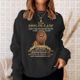 Mens To My Soninlaw Funny From Motherinlaw Thank You Sweatshirt Gifts for Her