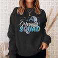 Mermaid Squad Party Mermaid Birthday Matching Set Family Sweatshirt Gifts for Her