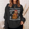 Merry Christmas Ornament Somali Cat Xmas Santa Sweatshirt Gifts for Her