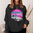 Miami Beach Florida Miami Palm Trees And Vintage Car Florida Gifts & Merchandise Funny Gifts Sweatshirt Gifts for Her