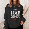 Military Vet Bod Like Dad Bod But With More Back Veteran Sweatshirt Gifts for Her