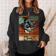 Miskatonic Cthulhu The Great Rock Cosmic Horror Parody Parody Sweatshirt Gifts for Her