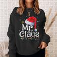 Mr And Mrs Claus Couples Matching Christmas Pajamas Santa Sweatshirt Gifts for Her
