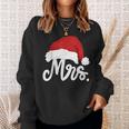 Mr And Mrs Santa Claus Couples Matching Christmas Pajamas Sweatshirt Gifts for Her