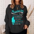 My Perfect Day Wake Up Ride Horses Cowgirl Sweatshirt Gifts for Her