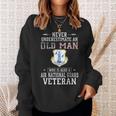 Never Underestimate A Air National Guard Veteran Sweatshirt Gifts for Her