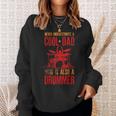 Never Underestimate A Cool Dad Who Is Also A Drummer Gift Gift For Mens Sweatshirt Gifts for Her