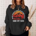 Never Underestimate An Old Man With A Side By Side Gift For Mens Old Man Funny Gifts Sweatshirt Gifts for Her