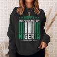 Nigerian Independence Day Vintage Nigerian Flag Sweatshirt Gifts for Her