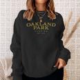 Oakland Park Florida Fl Hometown Pride Sweatshirt Gifts for Her