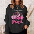 In October We Wear Pink Pumpkin Breast Cancer Awareness Sweatshirt Gifts for Her