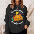 Oh Taco Tree Christmas Cute Xmas Mexican Food Lover Sweatshirt Gifts for Her