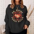 Ok Maybe Today Satan Retro Vintage Halloween Vintage Halloween Sweatshirt Gifts for Her