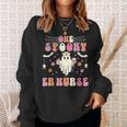 One Spooky Er Nurse Halloween Emergency Department Nurse Sweatshirt Gifts for Her