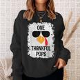 One Thankful Pops Thanksgiving Sweatshirt Gifts for Her