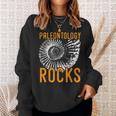 Palentology Rocks Fun Paleontologist Sweatshirt Gifts for Her